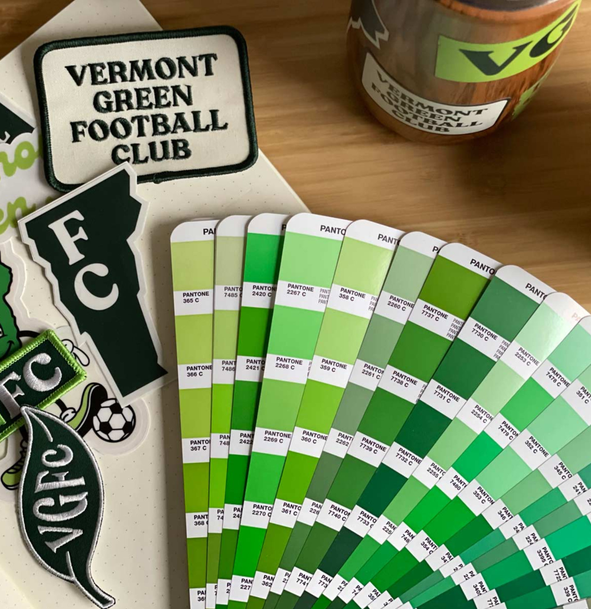 Vermont Green FC, Colors